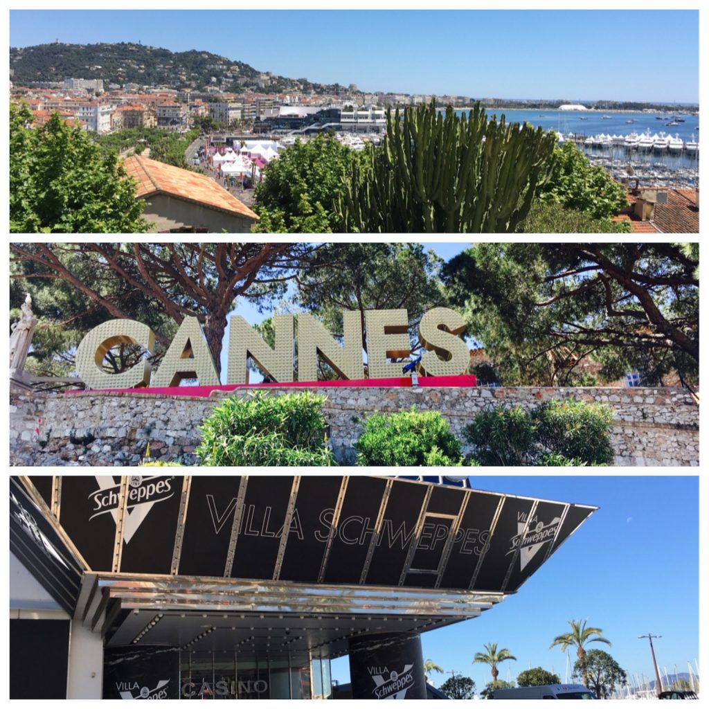 drei Bilder von Cannes