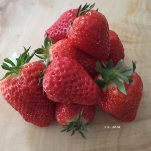 Glücksmomente - Erdbeeren