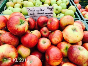 Äpfel vom Markt