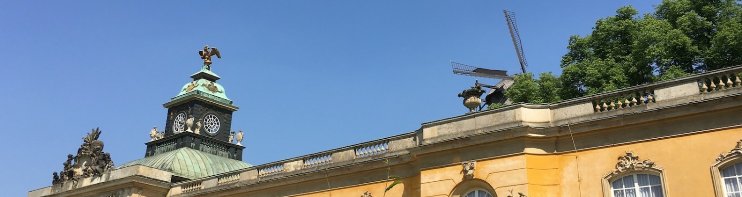 Sanssouci mit Mühle