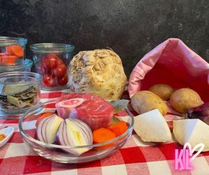Zutaten für Suppe